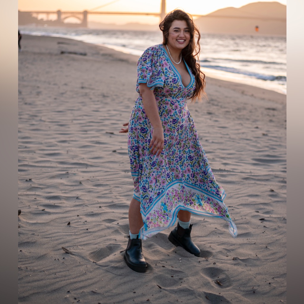 Impala Lily Handkerchief Dress